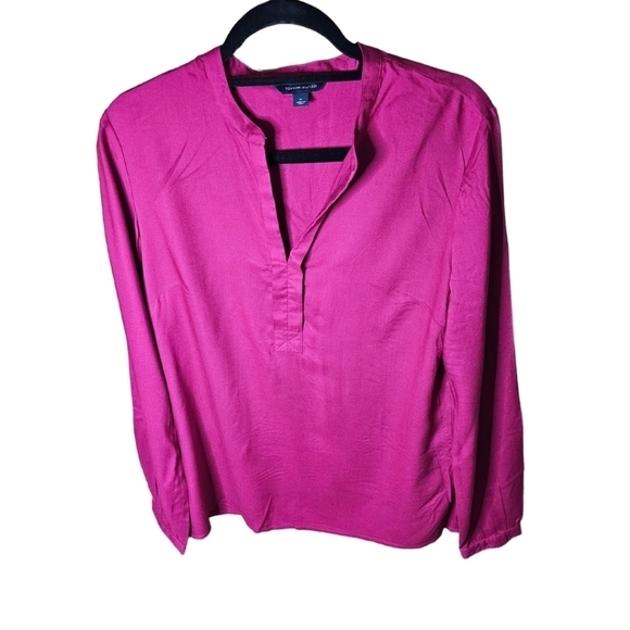 Tommy Hilfiger Magenta Magic Medium Women's Shirt - Picture 1 of 4